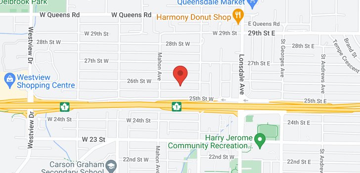 map of 235 W 26TH STREET